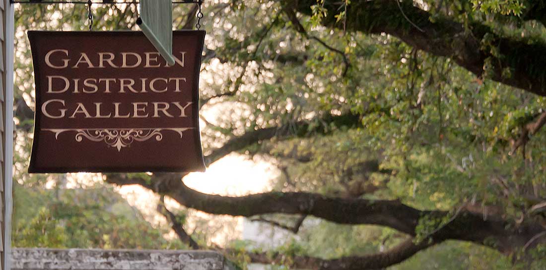 The garden district New Orleans